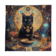 Multifunctional Divinations Table Cloth Board Game-A 75x75cm
