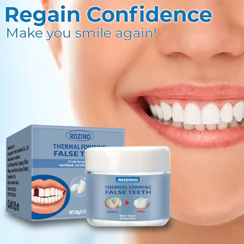 Moldable solid dental gum pellets for temporary cavity fill, gap closure. 1
