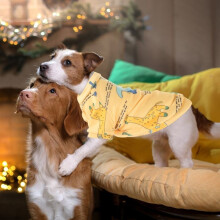 Winter coat for dogs - Warm dog vest - Cold weather clothing - Pet costume (XS)