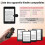 RF Remote Control for Kobo and Kindle e-readers, Page Turner for iPad, iPhone, Android Tablets, Black 5