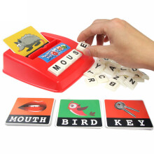 1Kinderletterspel Educatief Stevig Kleurrijk Leren