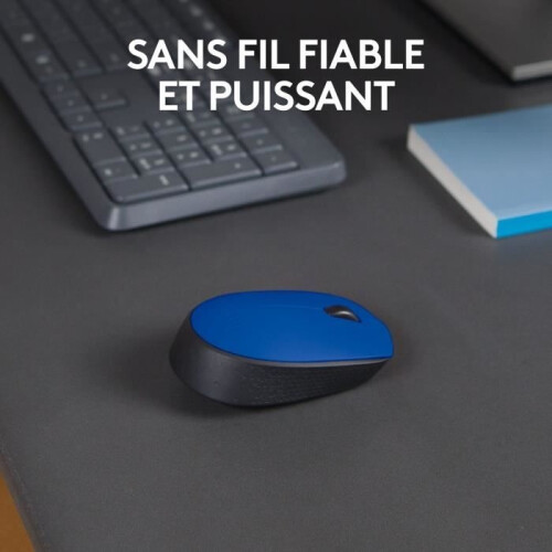 Hiiri - Langaton - Logitech - M171 - Sininen - Molempikätinen 2