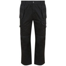 (3XL R, Black) PRO RTX Mens Pro Tradesman Trousers