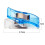 Sewing Clips - Craft Sewing - 60 Pieces - Colored Plastic - Dimensions 2.7x1x1.5 cm - Multi-colored 3