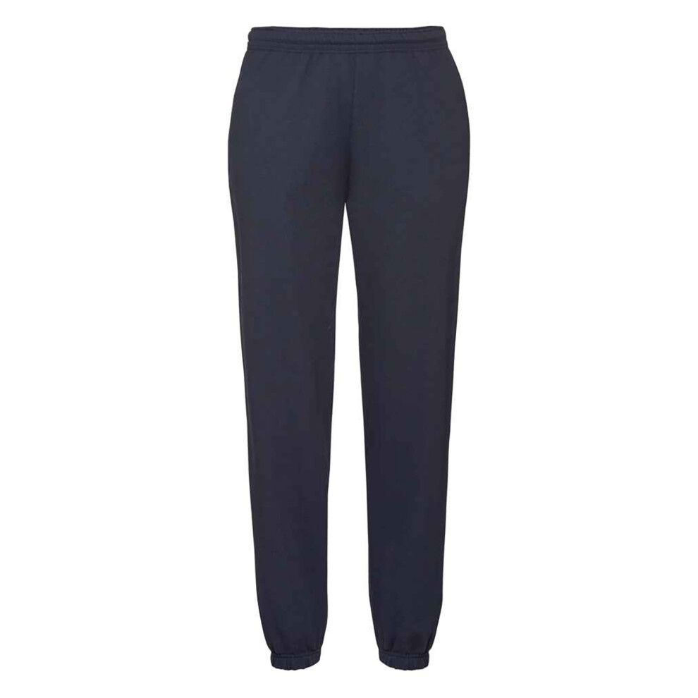 Fruit Of The Loom (3Xl, Deep Navy) Mens Classic Elasticated Hem Jogging Bottoms Blue,Multicoloured