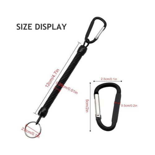 Extendable Keychain - Not specified - 3 Pieces - Durable TPU - Multifunctional - Practical 1