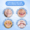 Solid dental gum for temporary cavity fill, denture gum, gap closure. 5