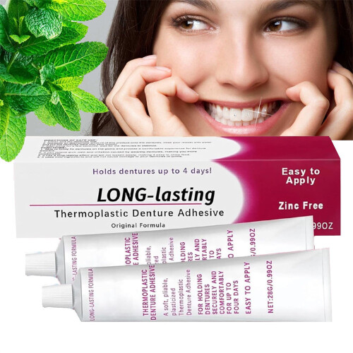 Denture adhesive. 1