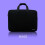 14 Inch Black Laptop Bag 2