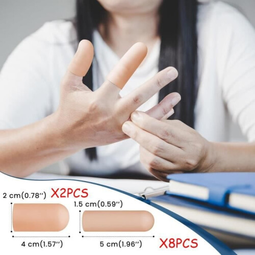 Finger Splint - Gel - 10pcs - Breathable - Comfortable - Arthritis Protection 1