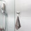 2 Cat-Shaped Hooks, Gravity Hooks Without Drilling, Cartoon Sunglasses Cat Keychain 4