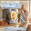 Homcom HOMCOM 5 kg Portable Vented Tumble Dryer Machine with Timer, Silver Tone 4