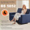 Homcom (Blue) HOMCOM 2 Seater Sofa Bed, 3-in-1 Velvet Pull Out Sleeper Sofa 7