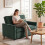 Homcom (Green) HOMCOM 2 Seater Sofa Bed, 3-in-1 Velvet Pull Out Sleeper Sofa 9