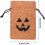 Jute gift bag - Pumpkin shape - Pack of 30 - Orange - Drawstring 3