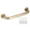 Brushed Brass Bathtub Handrail Support 4