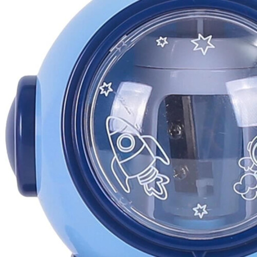 Pencil Sharpener - Spaceman - Cute Design - USB and Battery Powered - Flexible and Portable 2
