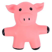 Piepend Roze Latex Puppy Kauwspeelgoed Hondenspel