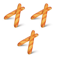 6St Realistische Nepbrood Set Voor Keuken En Fotografie Props