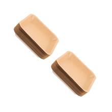 50St Chocolade Papieren Bord Voor Snacks En Bbq Gerechten