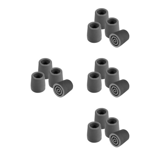 16St Tpr Loopstokdoppen Grijs Antislip Tips Voor