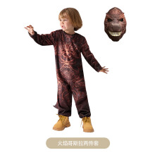 (Fire Godzilla, XL) Halloween Red Lotus Godzilla Cos Costume Godzilla Cosplay Costume