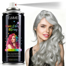(Gray) Lacca Colorata Per Colorazioni Facili E Acconciature Versatili 10 Colori 120ml