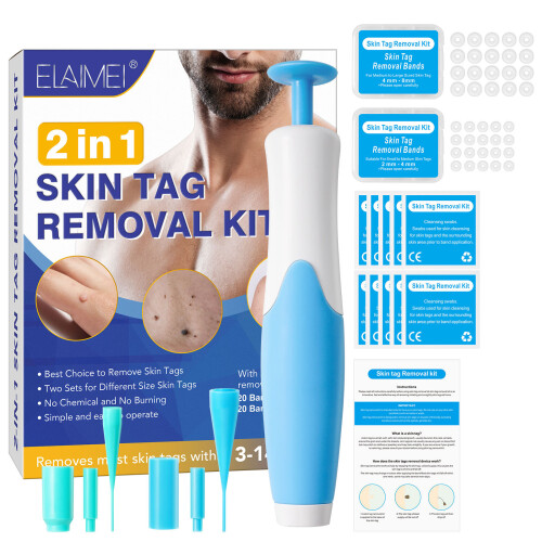 (Blue) Kit per la rimozione automatica delle etichette della pelle