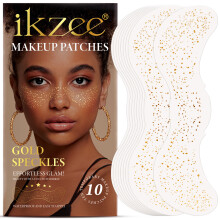 ((Hot stamping-QBT-003)) Freckles Gezichtsstickers Feeststickers 10st/doos