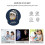 Mouse pad with wrist rest - Ergonomic, no deformation, comfortable mouse pad - owl design 3