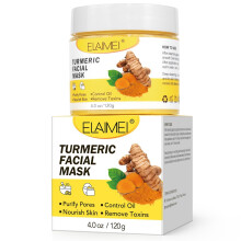 (Turmeric Mud Mask) Rose Mud Mask Turmeric Mud Mask 120g