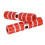 Cycle Rear Pegs Foot Rest Red Aluminium 10cm 19
