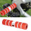 Cycle Rear Pegs Foot Rest Red Aluminium 10cm 10