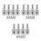 3Sets Auto Elektrische Connectoren Kit Messing Geïsoleerd 1