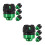 8St Front Fork Covers Aluminium Motorfiets Schokabsorptie Multikleuren 1