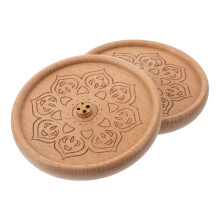 2St Beukenhouten Lotus Wierookbrander Voor Huis En Meditatie