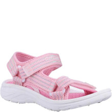 (12 UK Child, Pink/White) Cotswold Childrens/Kids Bodiam Recycled Sandals