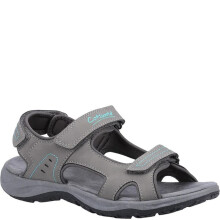 (7 UK, Grey/Turquoise) Cotswold Womens/Ladies Freshford Recycled Sandals