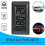 Mini car dashboard clock, compact and portable, discreet design for car interior 2