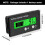 12V to 84V battery meter with alarm, front adjustment, key switch, digital voltage indicator 2