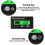 12V to 84V battery meter with alarm, front adjustment, key switch, digital voltage indicator 3