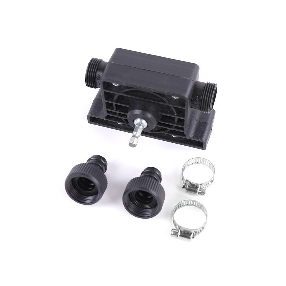 (Square) Electric Drill Selfpriming Pump Water Transfer Kit For Watering Outdoor Garden 696718215890