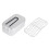 Lightweight Aluminium Lunch Box with Steaming Rack 14