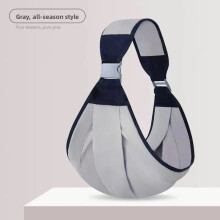 (Gray)Baby Carrier Waist Belt With Reinforced Support For Convenience Toddler