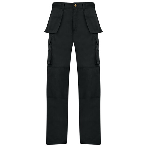 (38R, Black) Absolute Apparel Mens Workwear Utility Cargo Trouser