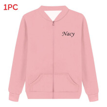 (Pink1, 3XL) Rise Of Grease The Pink Ladies Digital Print Hoodie With Zip Front Casual For Teens