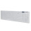 Ergonomic white wireless keyboard and mouse set, 10m connection, FN multimedia keys 4
