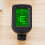 Lightweight clip-on guitar tuner with adjustable angle, ABS casing, accurate and convenient 4