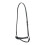 (Full, Black) Hy Padded Drop Nose Band 1