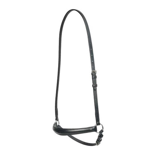 (Full, Black) Hy Padded Drop Nose Band